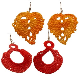 category crocheted earrings